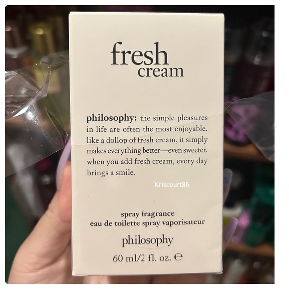 Fresh Cream 2.0OZ Philosophy Like New In Box - Picture 4 of 14